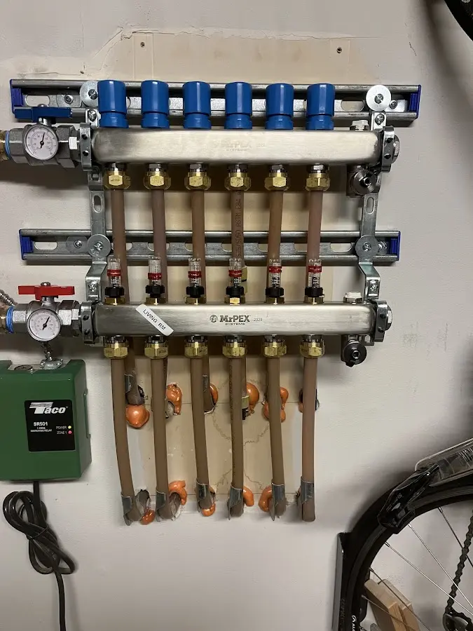 Plumber performing Leak Detection at a residential property in World Golf Village